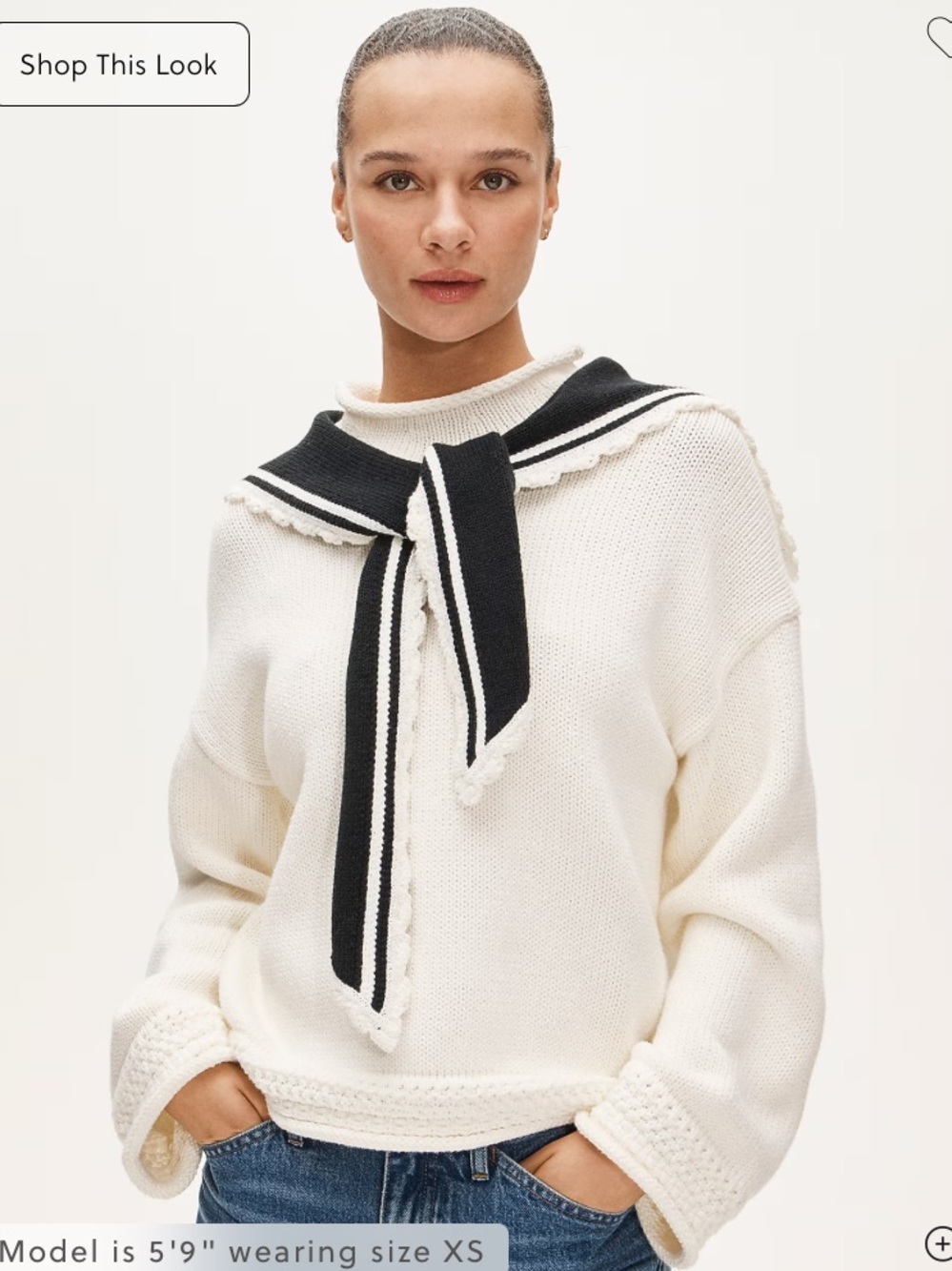 J.Crew x Tanner Fletcher Rollneck Sweater L NWT Limited Edition Nautical Sailor